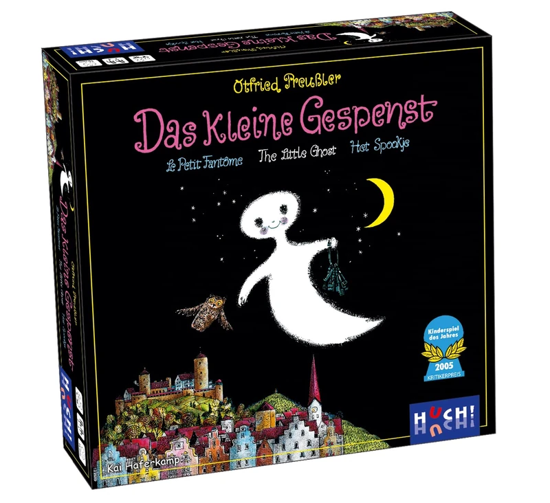 HUCH! The Little Ghost Board Game - Memory and Skill Game