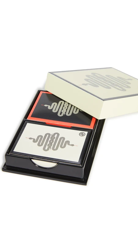 Jonathan Adler Playing Cards, White - Image 1