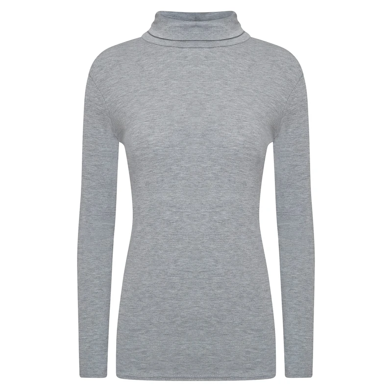 Shop & Stop Turtle Neck (Light Grey, 8-10)
