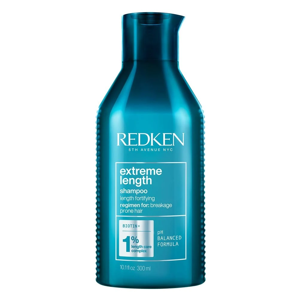 REDKEN Shampoo, Biotin, For Longer, Stronger Hair, Extreme Length, 300 ml