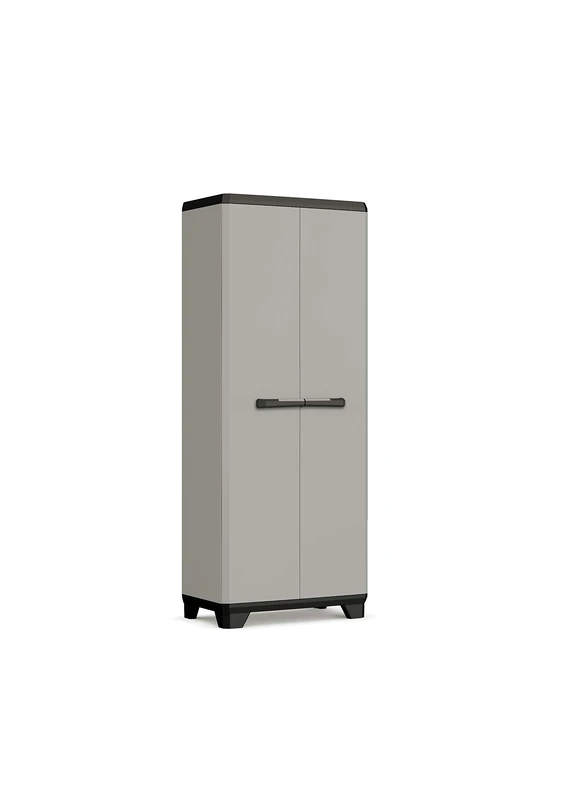 Keter 250246 Planet Tall Cabinet - Grey Garden Storage