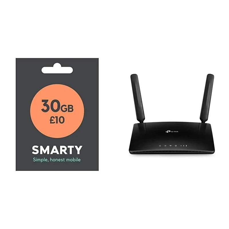 NETGEAR Nighthawk M2 Mobile Hotspot 4G LTE Router MR2100 - Download Speeds of up 2 Gbps, Wi-Fi Connect Up to 20 Devices, Create a WLAN Anywhere and SMARTY Sim - Image 1