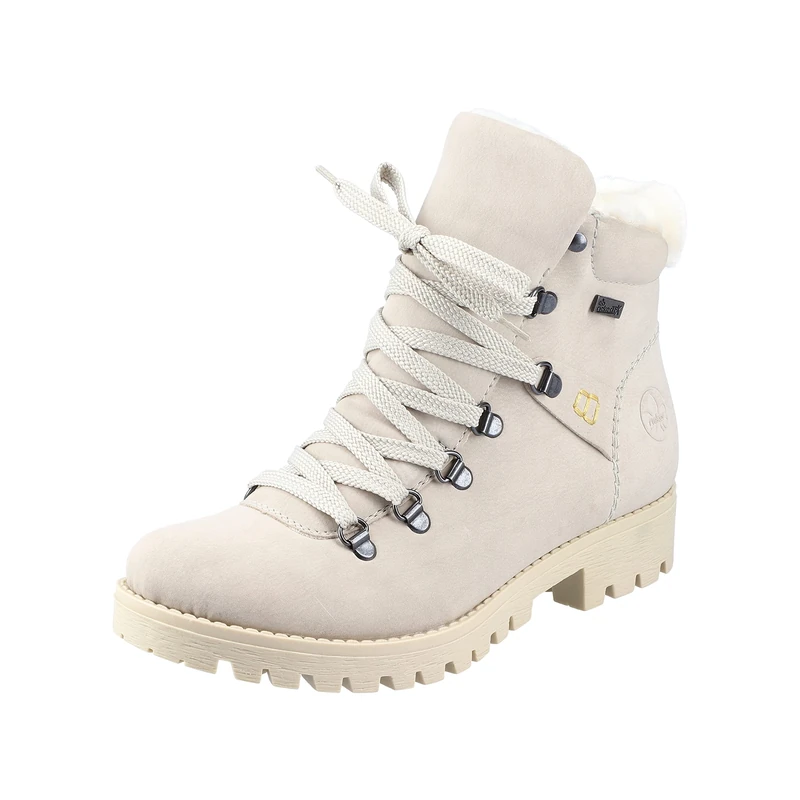 Rieker Women's 78535 Fashion Boot, Beige, 4 UK