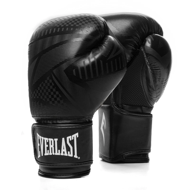 Everlast Unisex Spark Boxing Gloves Black Geo 14oz