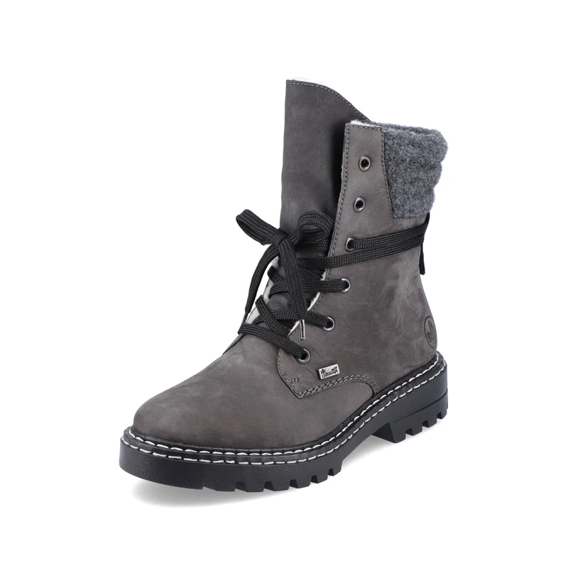 Rieker Women's Z5531Fashion Boots, gray, 3.5 UK