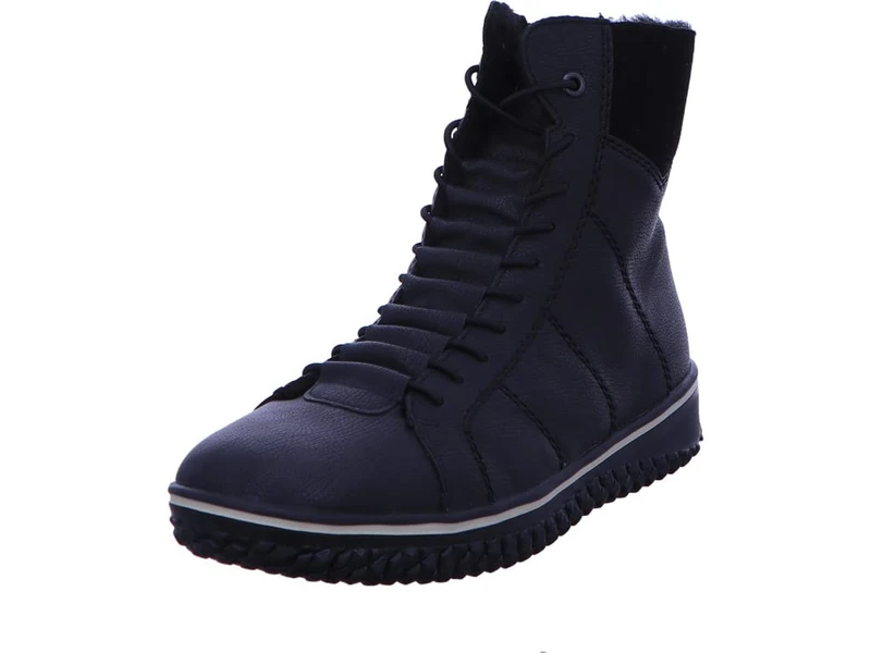 Rieker Women's Z4228 Fashion Boot, Black, 2 UK