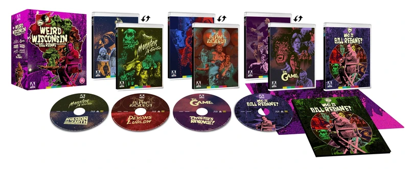 Arrow Video Weird Wisconsin: The Bill Rebane Collection (Limited Edition) [Blu-ray]