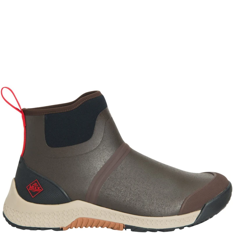 Muck Boots Men's Outscape Chelsea Slip On Waterproof Boot, Brown, 9