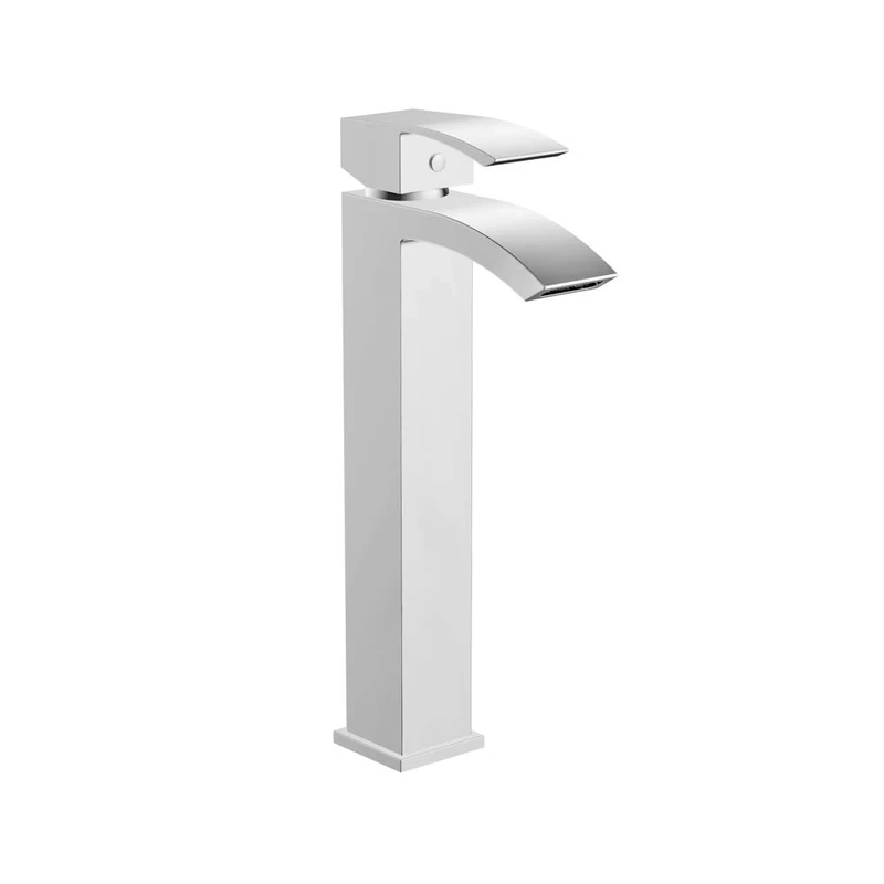 Keenware KBT-559 Belgravia Freestanding Tall Contemporary Basin Mixer Tap, Chrome