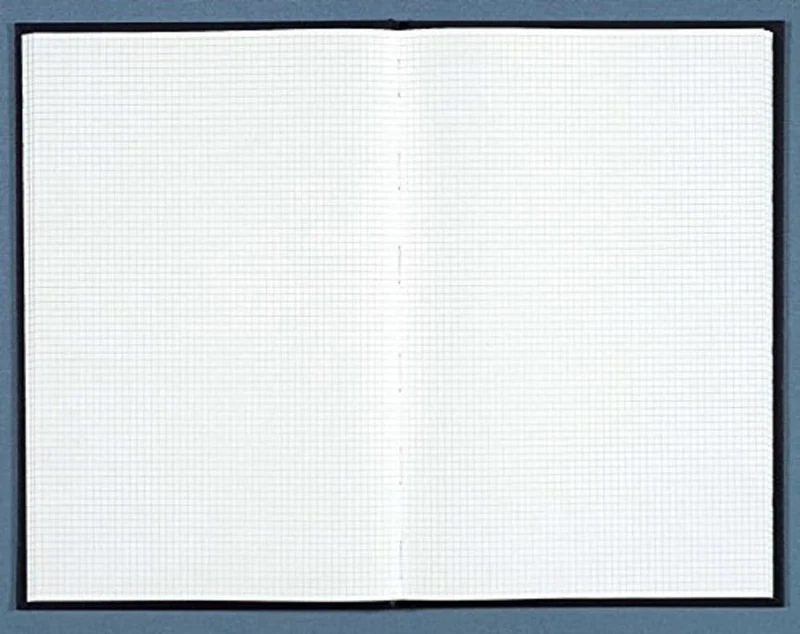 Le Dauphin - Ref. 756D - 1 Register - Dimensions 34 X 22.5 cm - 5x5 Grid Print - Small Squares - 90 g Interior Paper - 592 Pages - Hard Cover Covered with Black Cloth