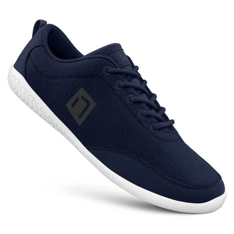 Nanga Men Eco Barefoot Herren Blau Sneaker, darkblue, 12 UK