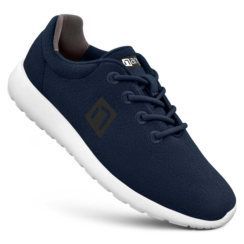 Nanga Men Wool Sneaker Herren Blau, darkblue, 9 UK