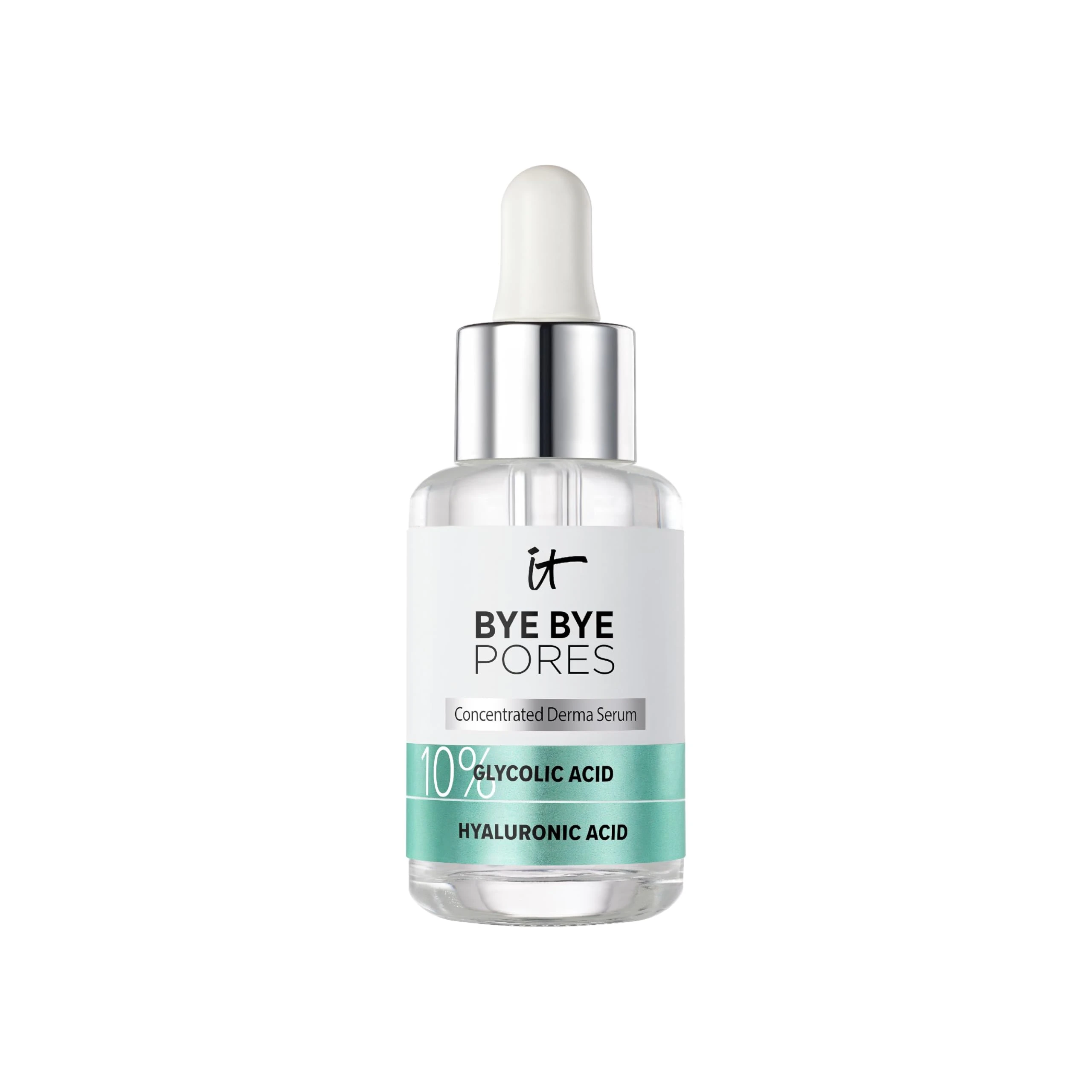IT Cosmetics Bye Bye Pores Concentrate Derma Serum, Boosts Moisture to Soften and Refine Skin's Texture