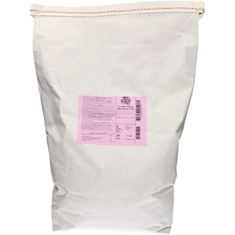 FunCakes Mix for Sponge Cake Deluxe Easy to Use, Wonderfully Light Sponge Cake, Perfect for Cake Decoration, Confectioner Quality, Cake Base, Halal, 10 kg