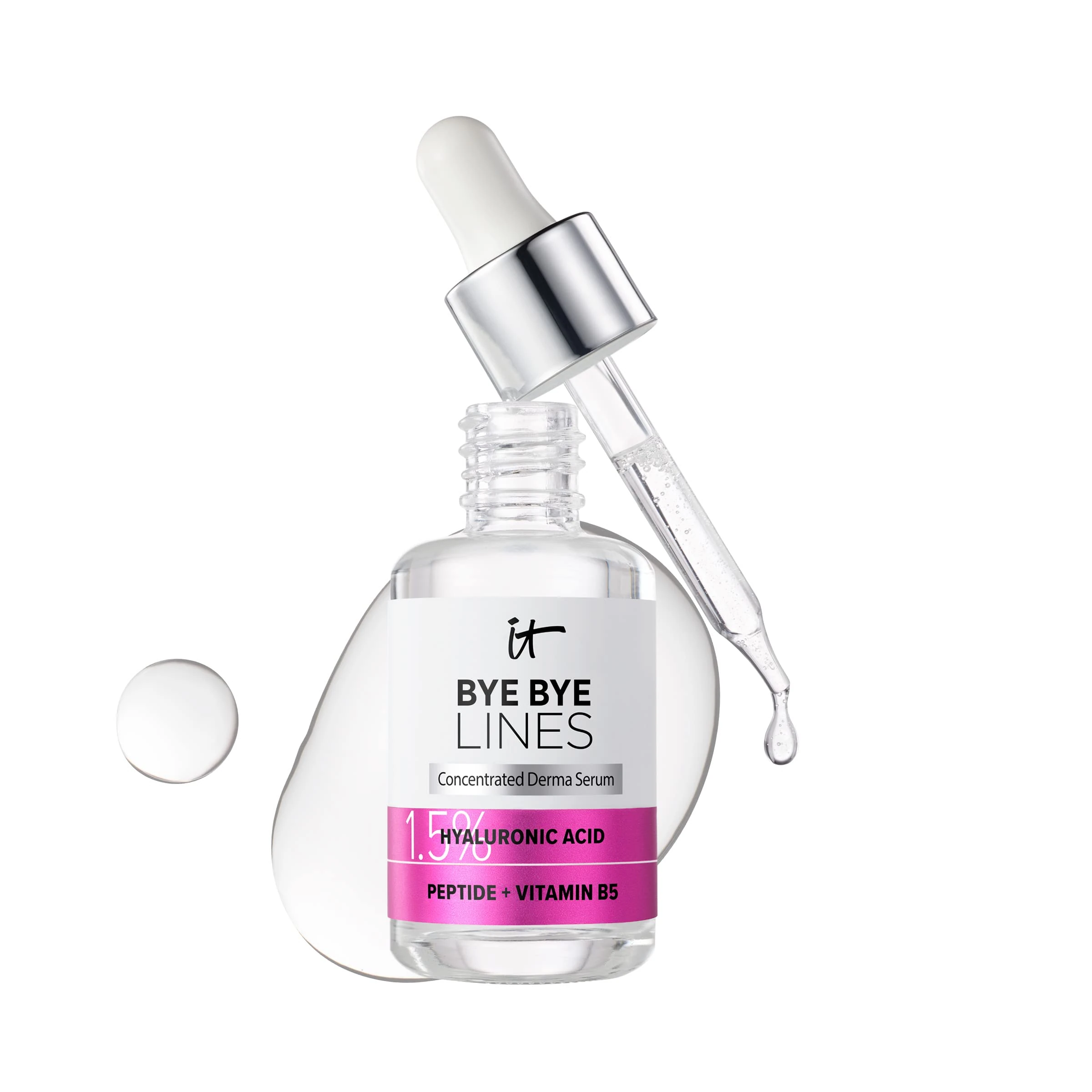 IT Cosmetics Bye Bye Lines Concentrated Derma Serum, Plumps Fine Lines Away