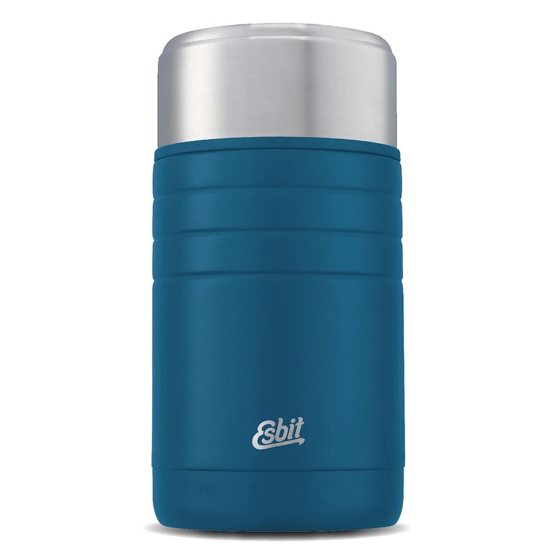 Esbit Majoris Thermal Container for Food - Warming Container 1000 ml in Polar Blue - Stainless Steel for Hot and Cold Food