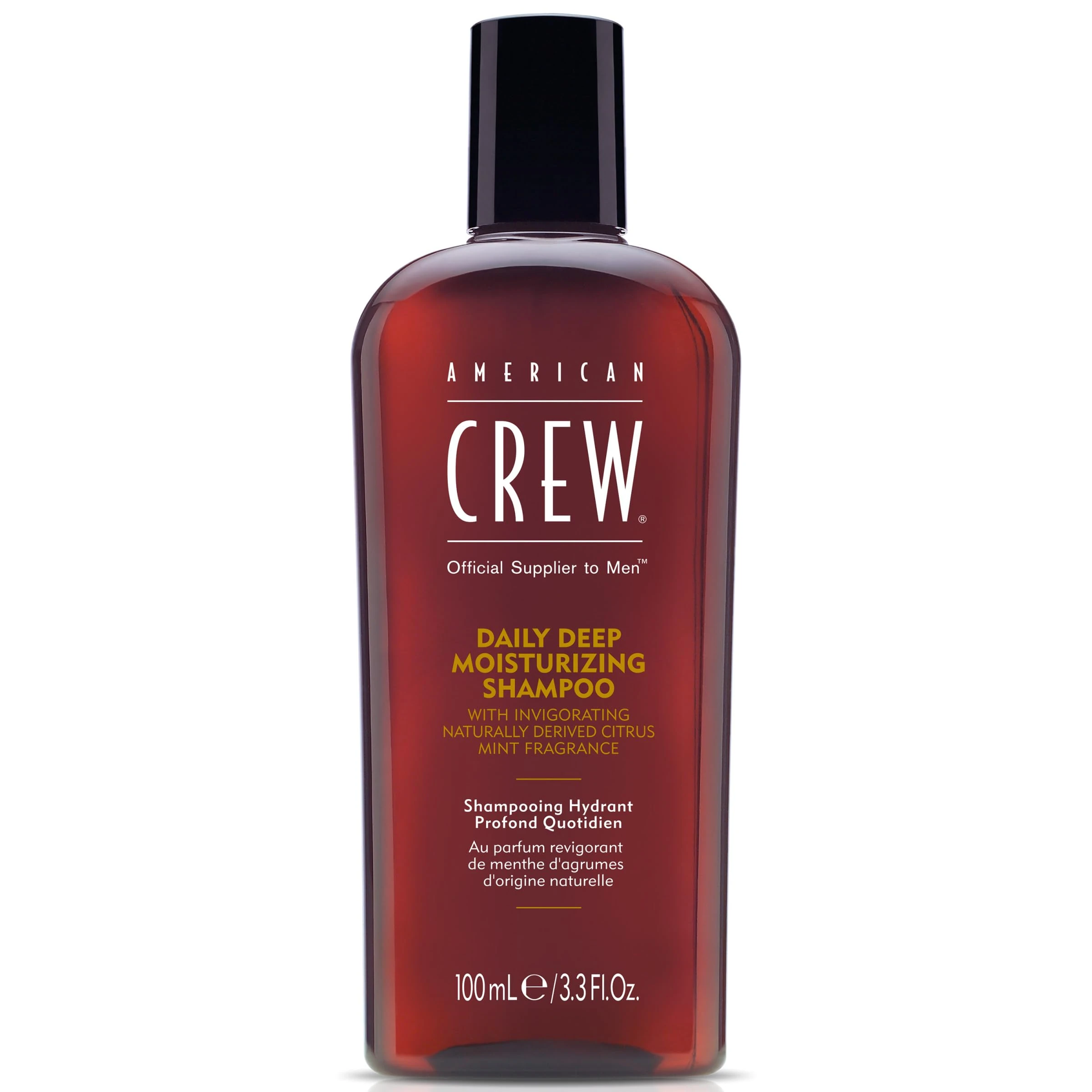 Daily Deep Moisturizing Shampoo by American Crew for Men - 3.3 oz Shampoo