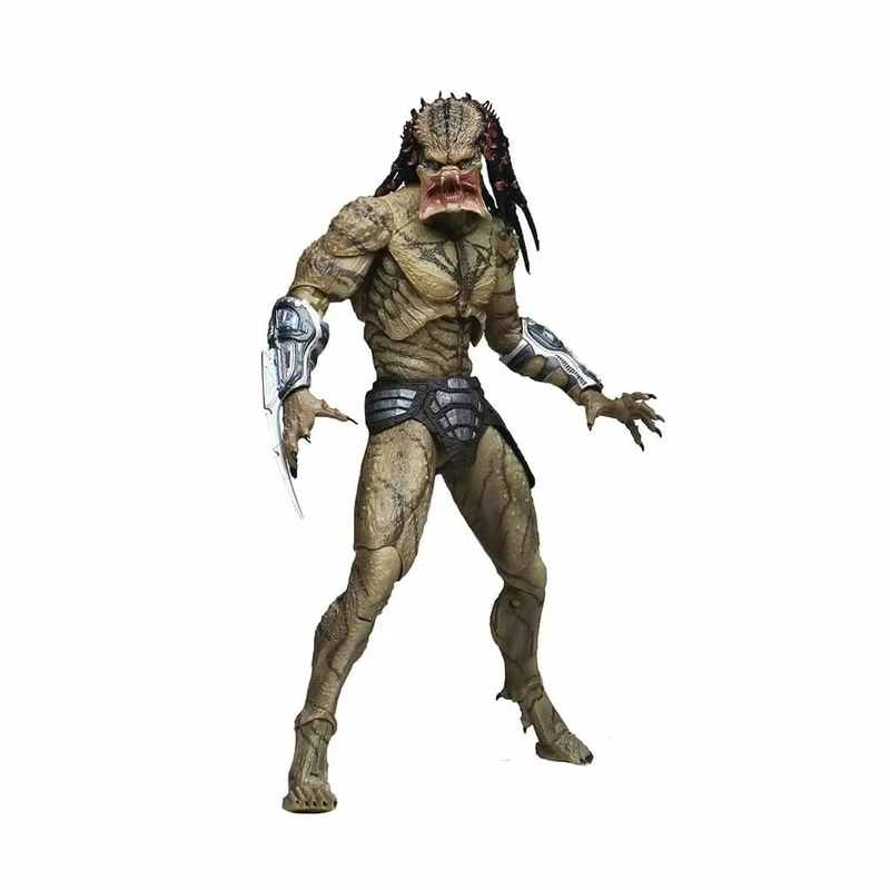NECA Offical Predator Unarmored Assassin Predator Deluxe Ultimate 7" Action Figurine, Adult Collectible Item, Halloween