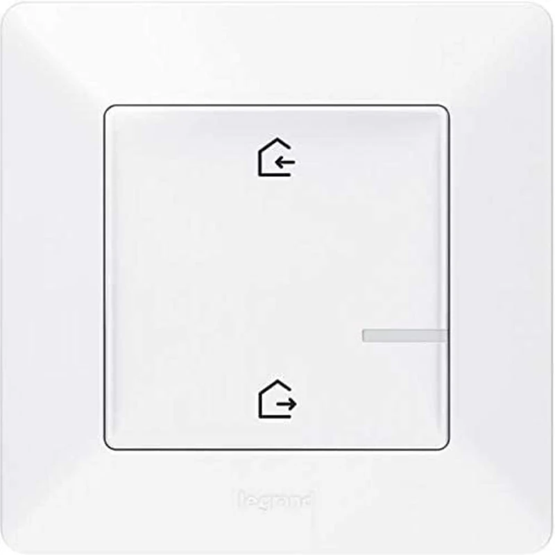 Legrand, Valena Life with Netatmo Master Switch ‘Come/Walk’, Control Saved Everyday Scenarios, Local Control or via App or Voice Assistant (Alexa, Siri, ..), incl. Batterie, 752186