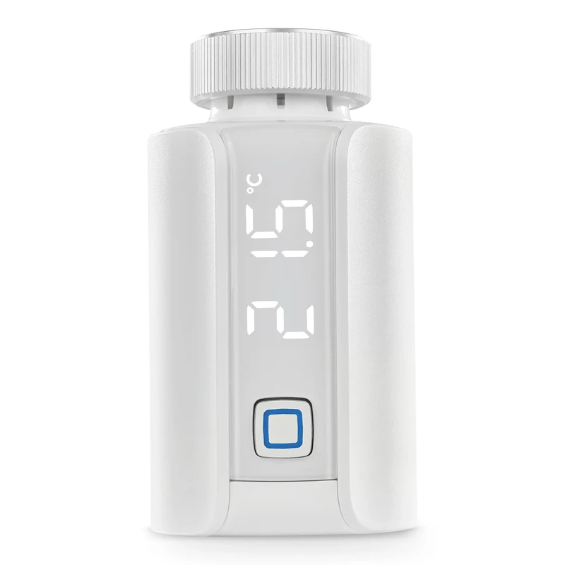 Homematic IP Smart Home Radiator Thermostat - Evo, Intelligent Heating Control via App and Voice Control with Amazon Alexa, 155105A0