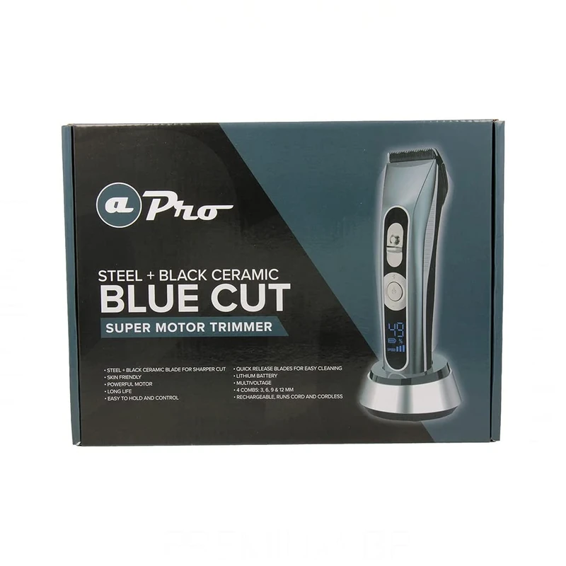 Albi Pro Albi AlbiPro Blue Cut Super Motor Trimmer Machine (2859A), Single, Standard