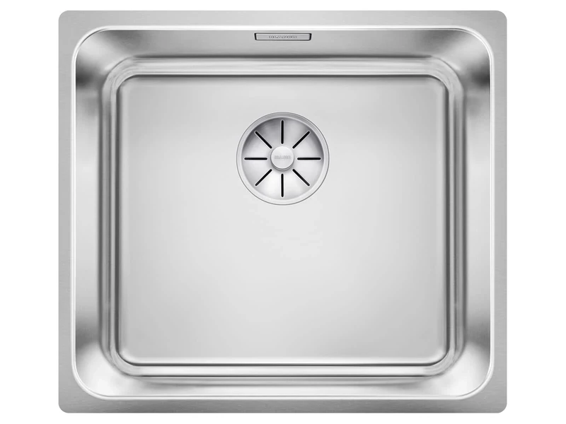 BLANCO Solis 450-U | Stainless Steel Sink | Installation Type: undermount Installation | for 50 cm Wide Base cabinets | Resistant to Scratches | Spacious Bowl Volume | [49x44x19.4 cm]
