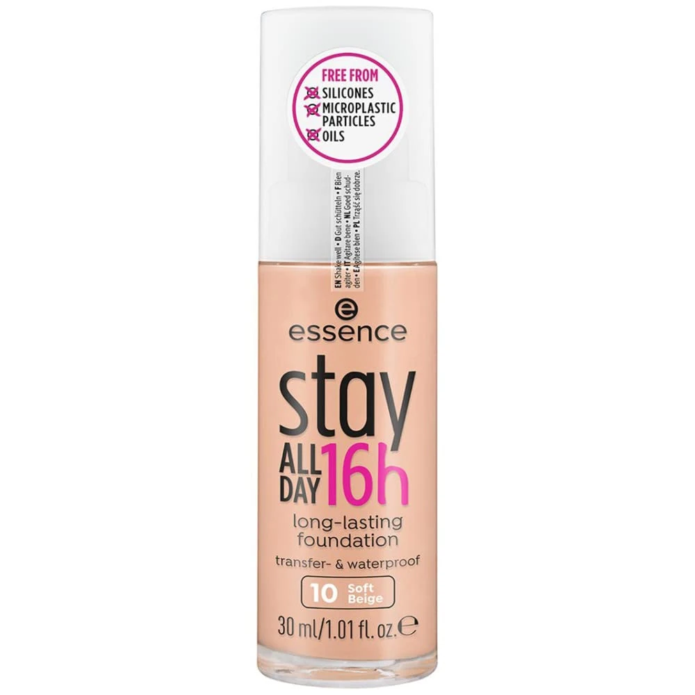 essence stay ALL DAY 16h long-lasting Foundation, longlasting, mattifying, colour correcting, matte (30ml)