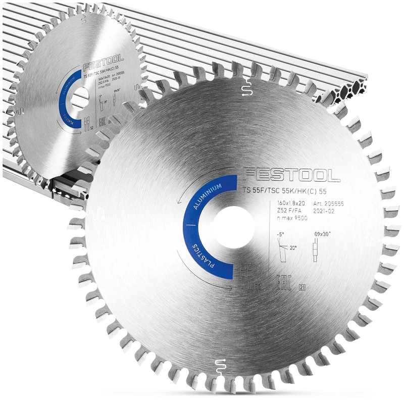 Festool Saw blade ALUMINIUM/PLASTICS HW 160x1,8x20 F/FA52