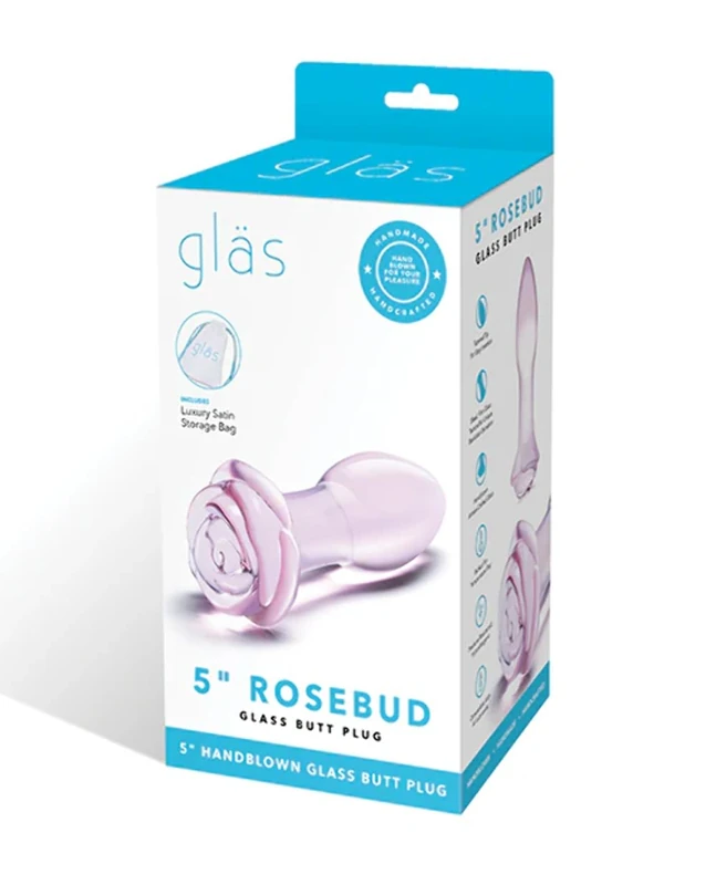 Glas Butt Plug-E31620 Transparent One Size