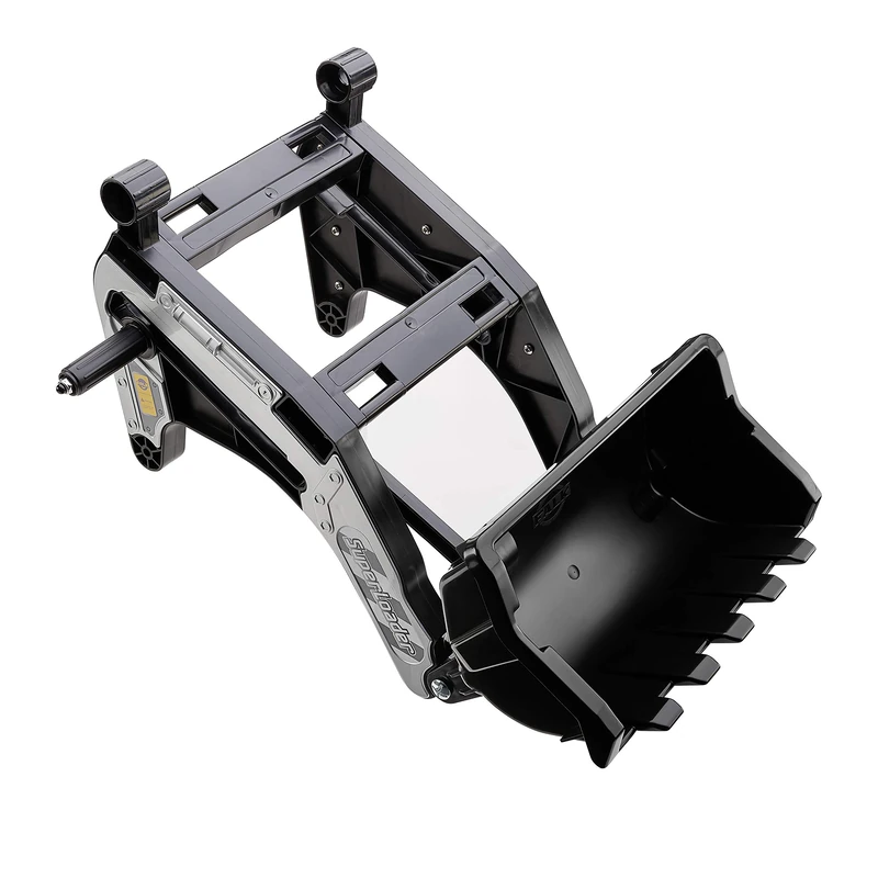 Falk - Accessories - Fully articulated front excavator - From 2 years old - Made in France - Compatible with all pedal tractors 2-5 years - P-2040G - Image 1