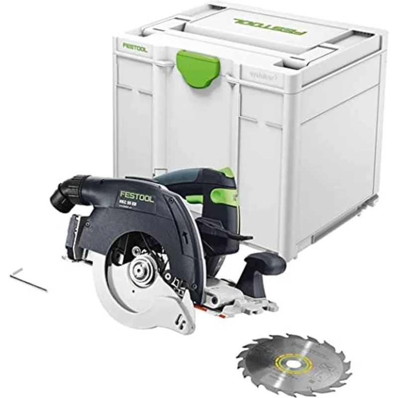 Festool 576163 Cordless Circular Saw HKC 55 EB-Basic, 198.0 mm*321.0 mm*179.0 mm