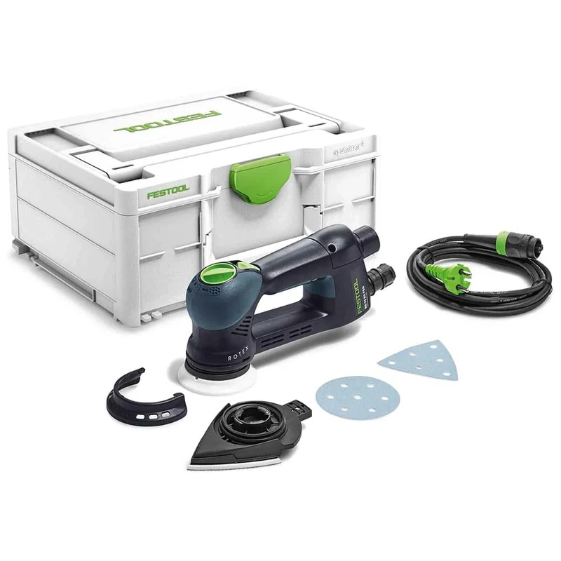 Festool 576261 Geared Eccentric Sander RO 90 DX FEQ-Plus 240V ROTEX, 128.0 mm*290.0 mm*73.0 mm