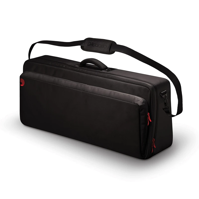 D'Addario XPND Guitar Pedal Board Case - Backline Pedalboard Transporter - Pedal Board Carry Case for XPND 2 or Two Row Pedal Boards - Padded Carry Strap and Dividers