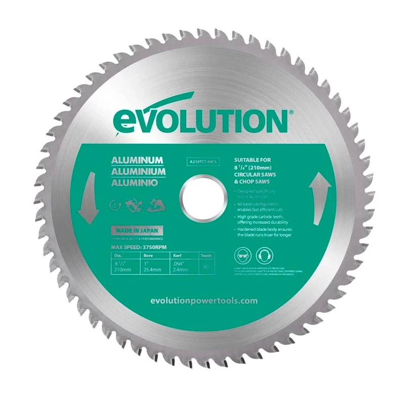 Evolution Power Tools A210TCT-60CS