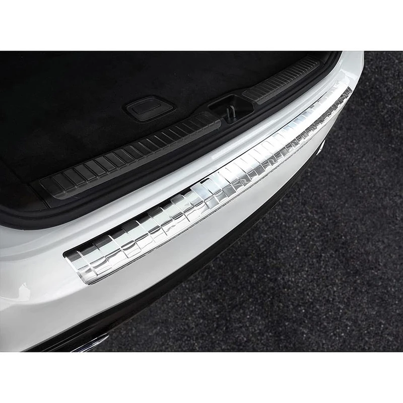 Avisa Stainless Steel Rear bumper protector compatible with Mercedes GLS II (X167) 2019-2023 & FL 2023- 'Ribs'
