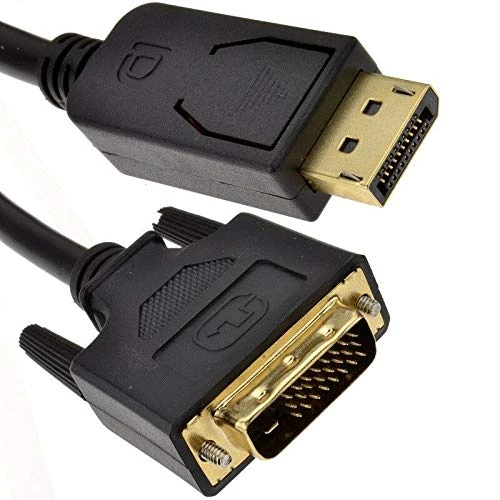 Multibao 1M DisplayPort Display Port DP to DVI-D 24+1 Male Digital Video Cable Lead PC TV (1)