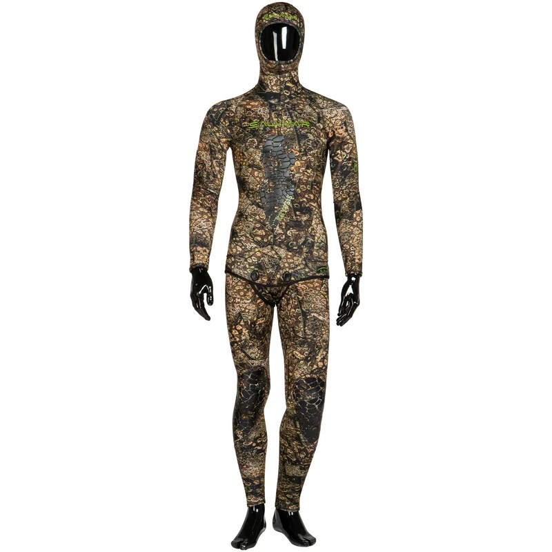 Salvimar Krypsis 101, Men's Wetsuit, Camouflage Brown, XXL