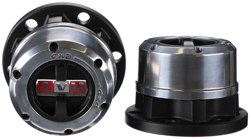 SIXTOL AVM 401 Freewheel Hub Set Compatible with Jeep (Willys) / Mahindra