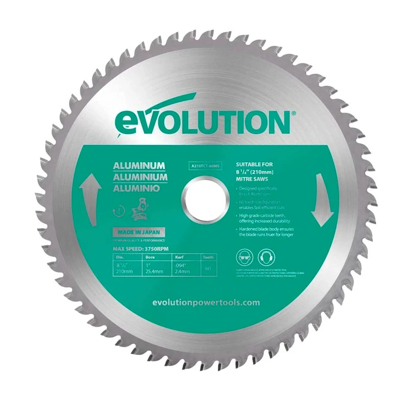 Evolution Power Tools A210TCT-60MS