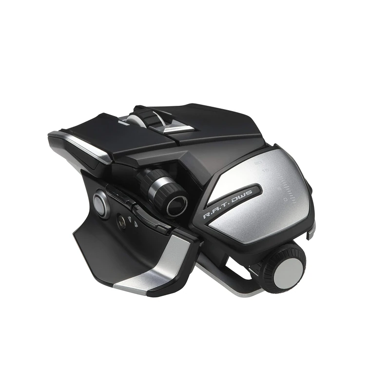 MAD CATZ R.A.T. DWS wireless wirelesse Gaming-Maus Bluetooth® Optisch black 14 Tasten 16000 dpi Er