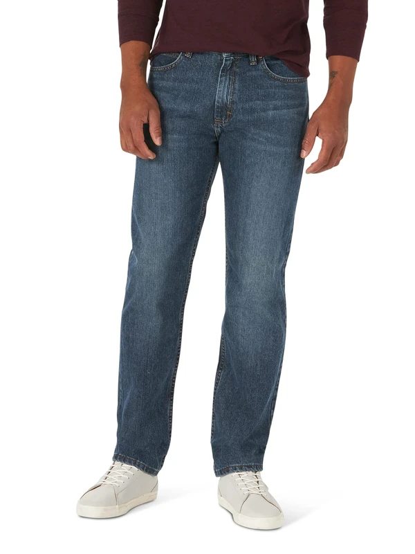 Lee Men's Regular fit Straight Leg Jeans, Lieutenant, 29 W/32 L