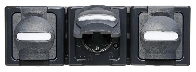 Kopp Surface-mounted moisture room AP-FR Std3f.wgr.Blue ant