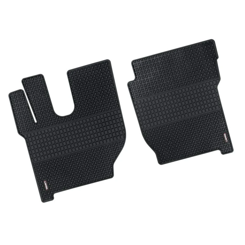 Pair of tailored eco rubber truck mats - compatible for Volvo FH Serie 4 (09/12>)