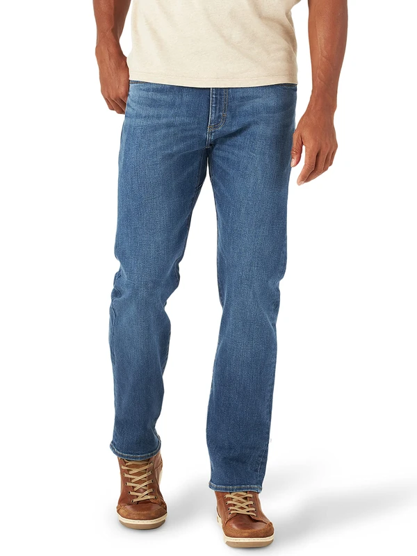 Lee Men's Performance Series Extreme Motion Slim Straight Leg Jean, Russ, 40W x 32L