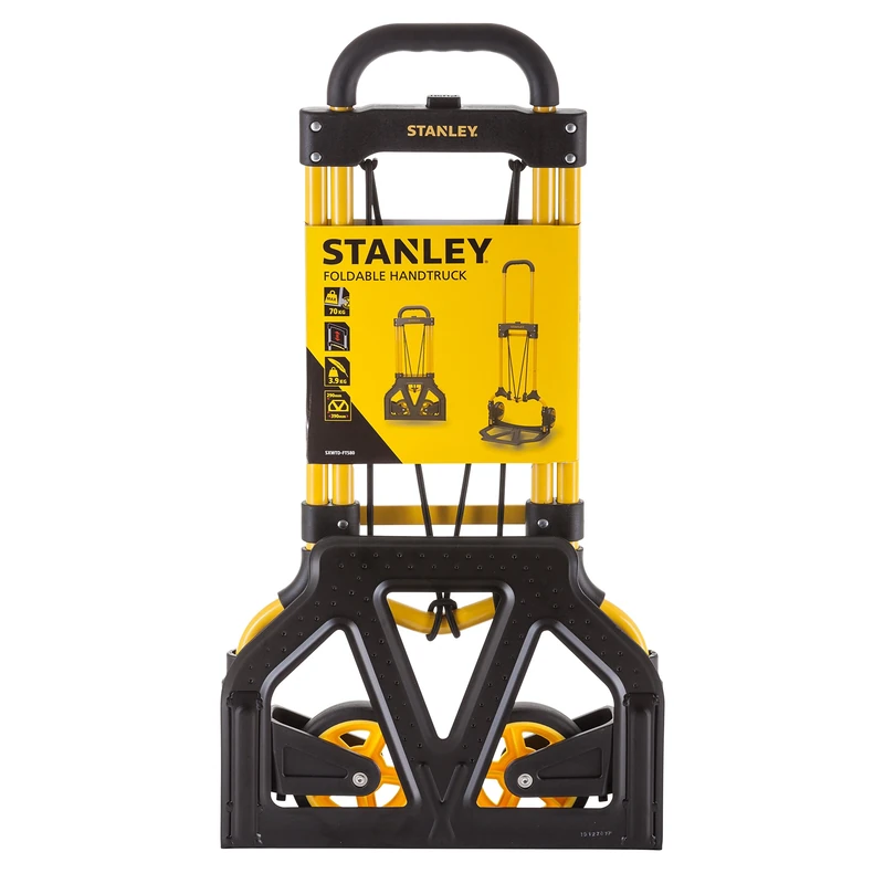 STANLEY FT580 Folding Hand Truck, Yellow, One Size