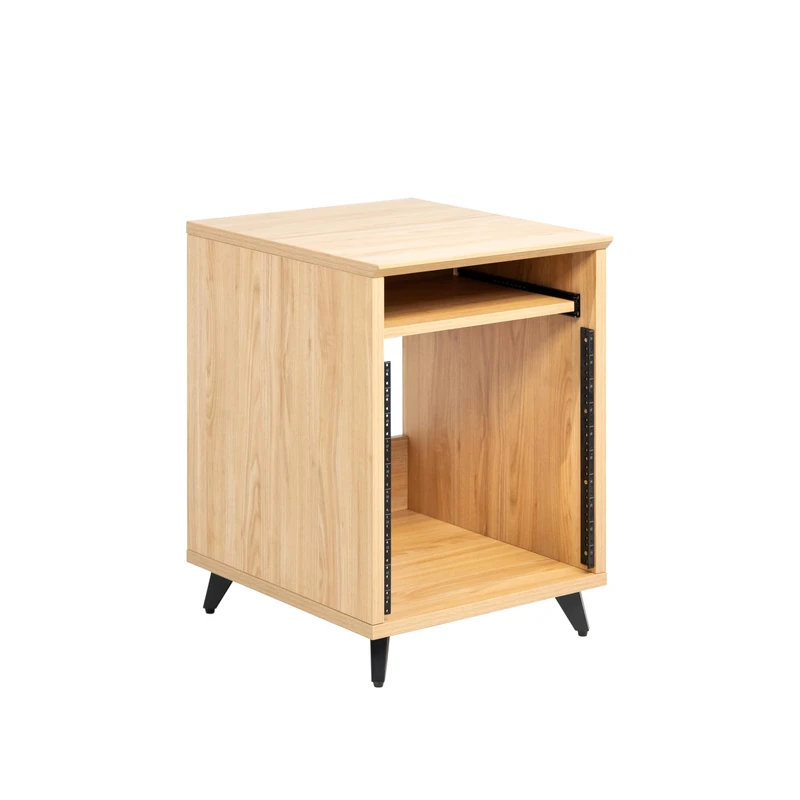 Gator Frameworks Elite Series Furniture Desk 10U Rack, Maple (GFW-ELITEDESKRK-MPL)