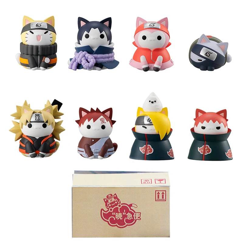 Naruto Figura MEGAHOUSE Shippuden NYARUTO! Battle VS Akatsuki SURTIDO