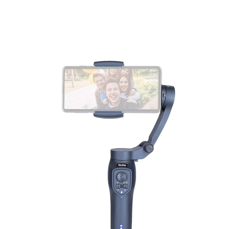 Rollei Stady Butler Mobile 3, robust, ultra-light, compact smartphone gimbal with app control, 22820