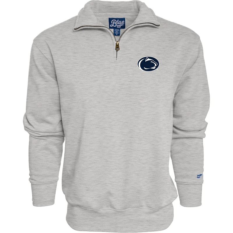 Blue 84 NCAA mens Quarter Zip Sweatshirt Icon