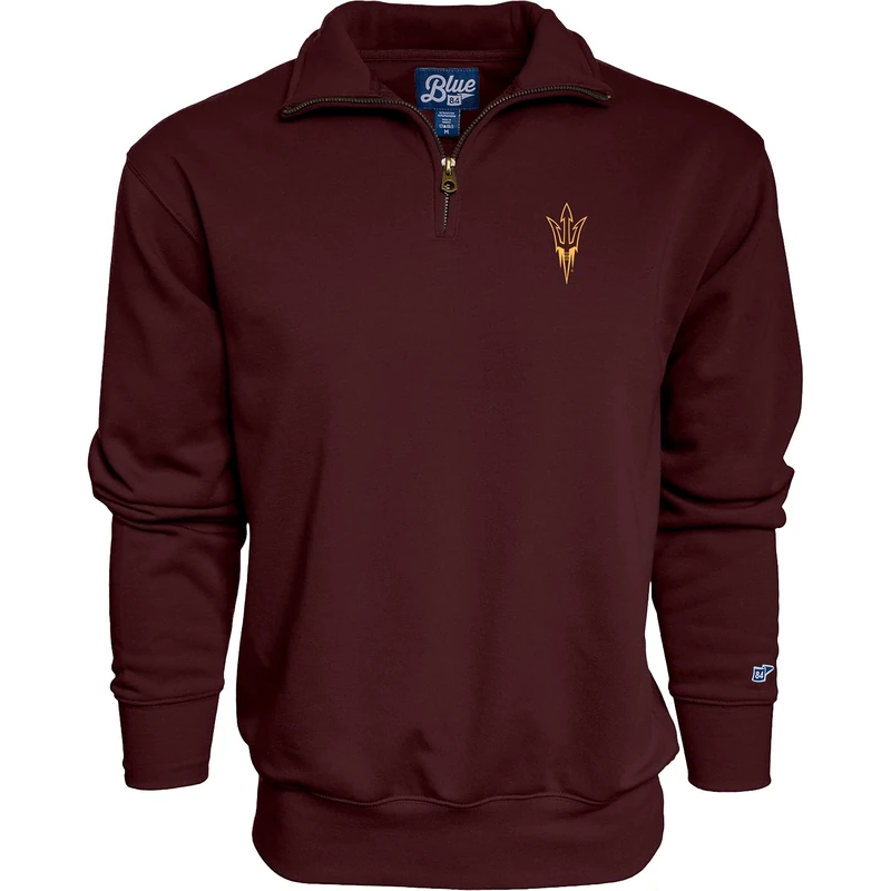 Blue 84 Men's Quarter Zip Sweatshirt Icon